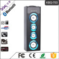 Beweglicher bluetooth drahtloser Minilautsprecher-Boom-Turm FM-Radiofernbedienung USB Mico SD